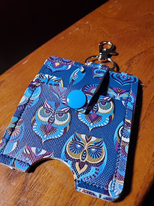 Sanitizer Clip On - Owls