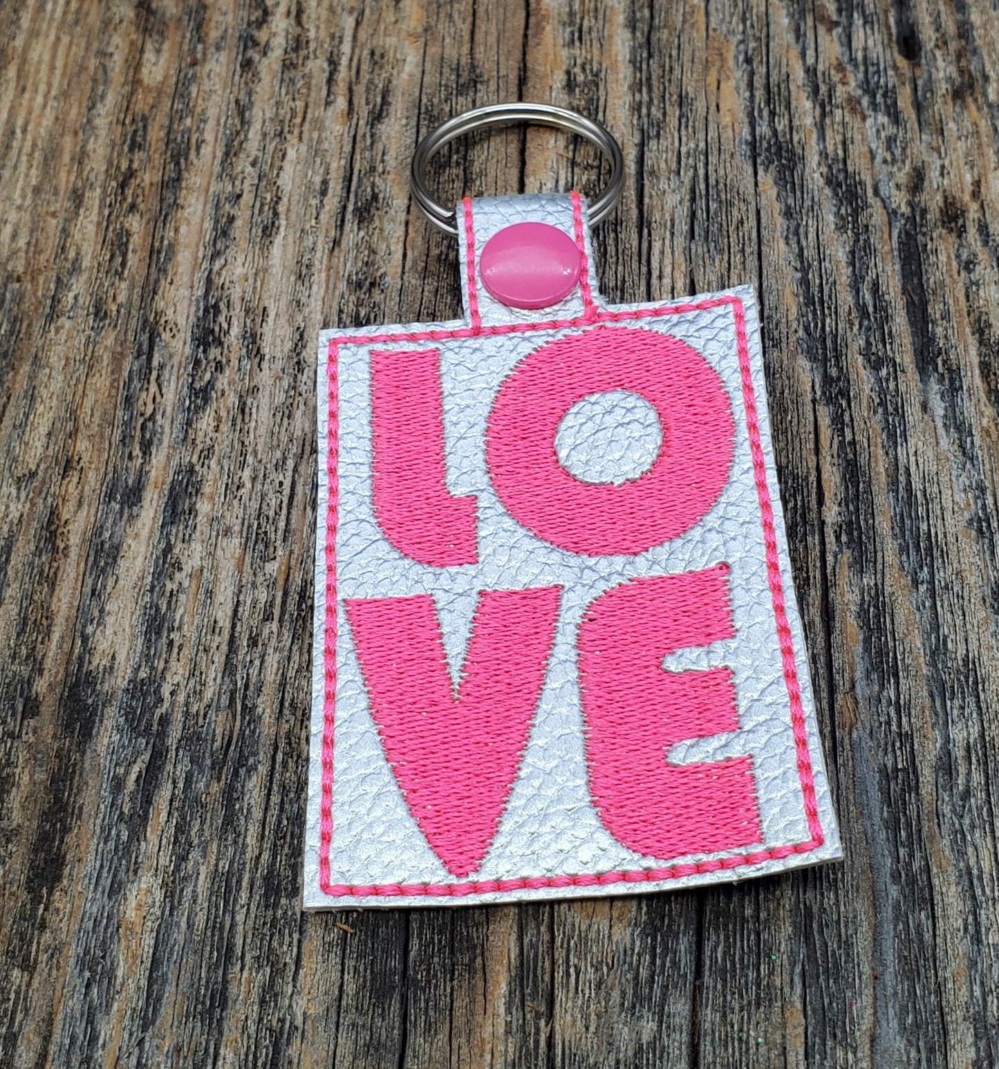 Love key fob / bag clip